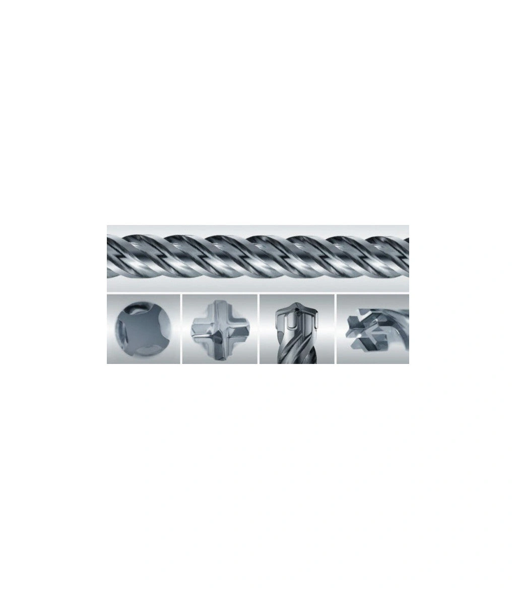 Mèche SDS 4-taillants 12mm x 160mm: Percez tout avec précision et puissance inégalées!